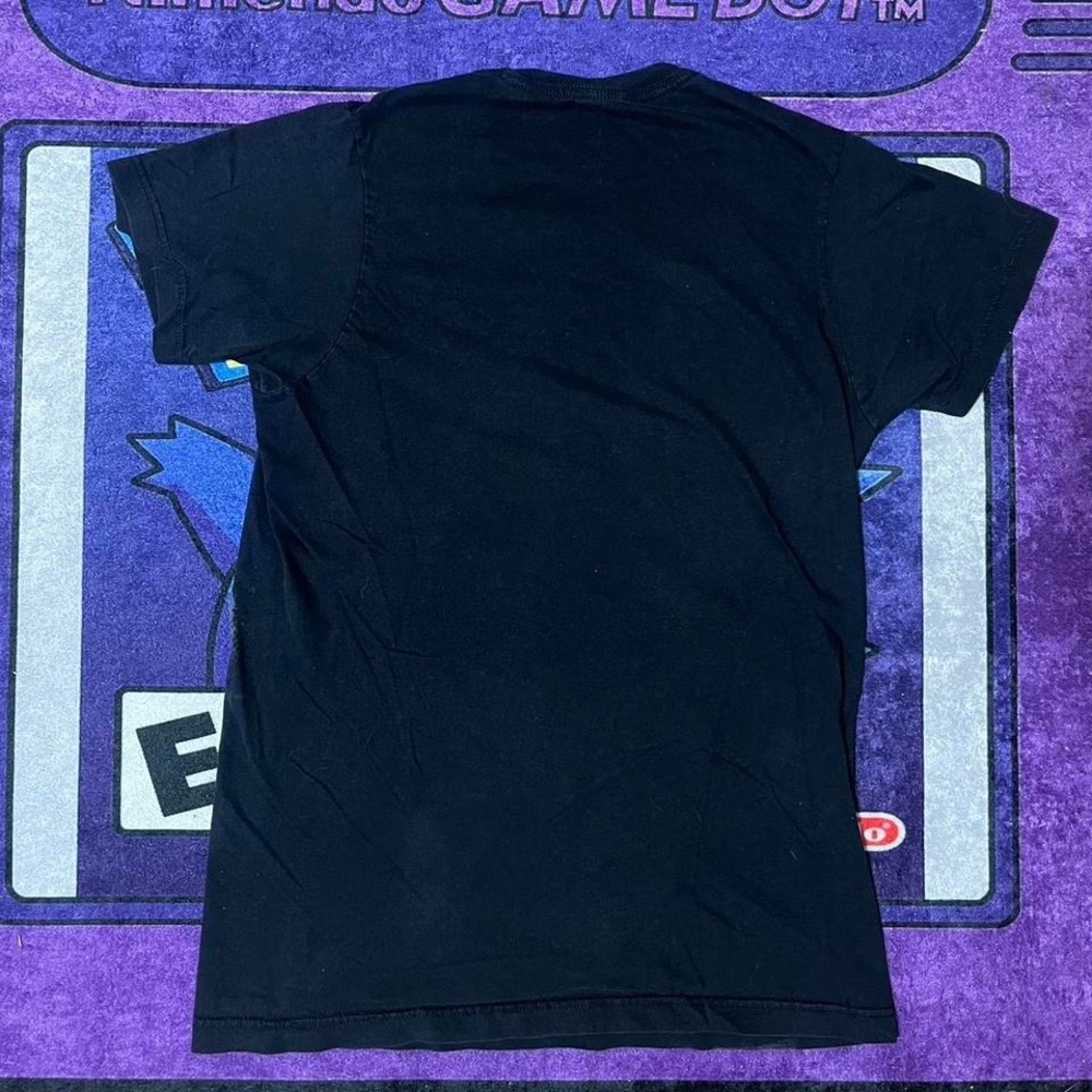 Black and grey y2k Crazy Truth skater medium tee - Picture 2 of 4